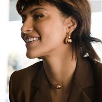 Orecchini Rue des Mille Donna Starball in Argento ORZ-012 M2 AU - ORZ-012 M2 AU